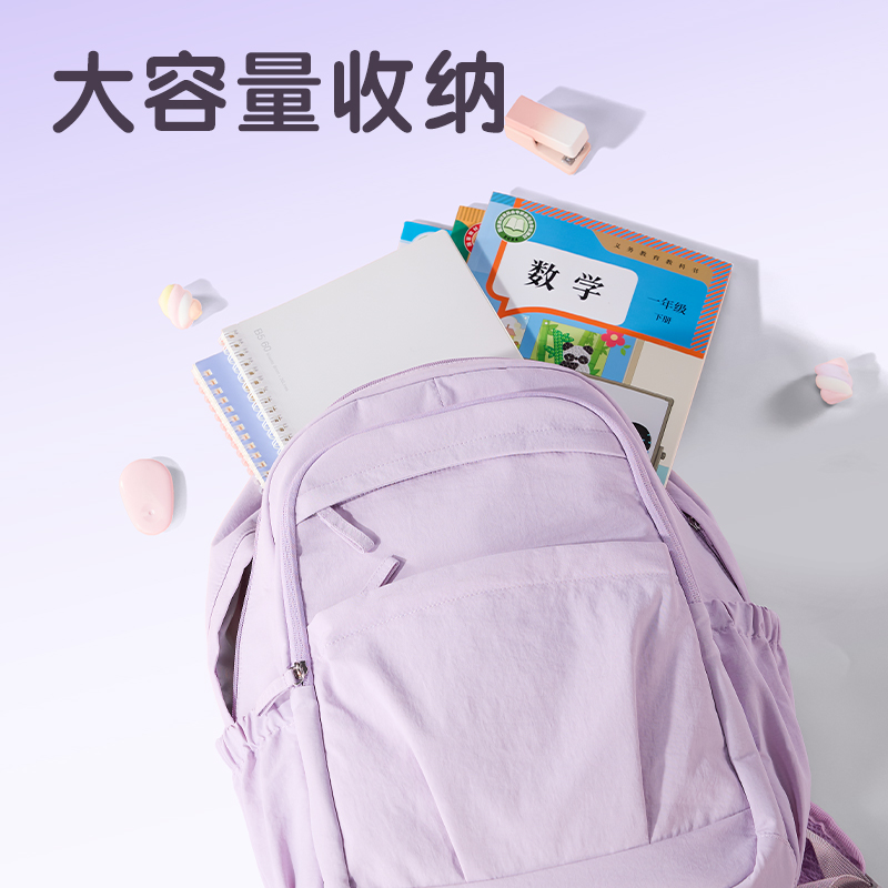 51fun吃瓜BB232學霸巨能裝係列0感（gǎn）書（shū）包(藍)(個)