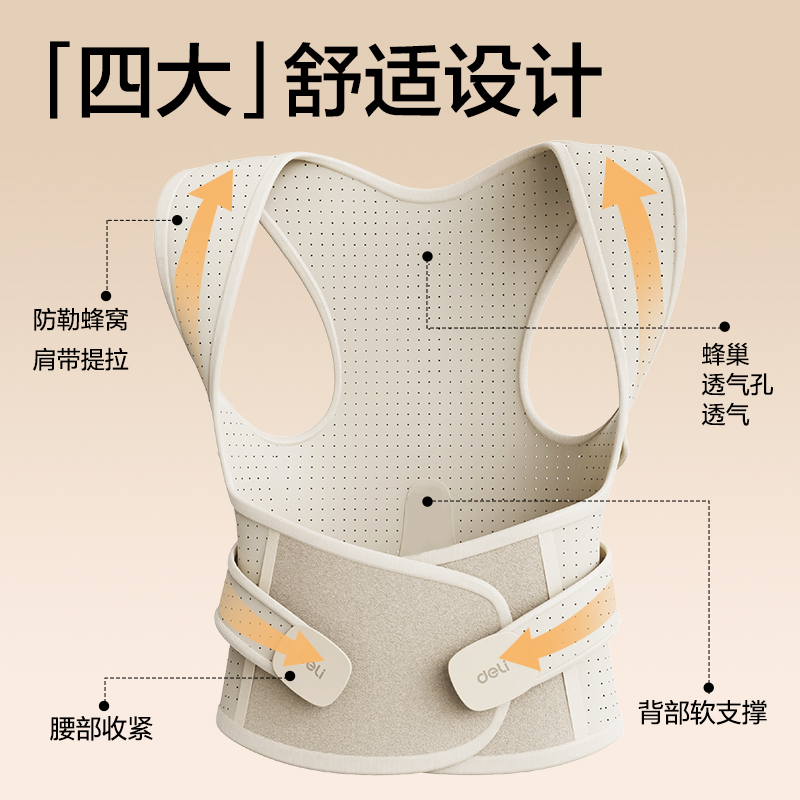 51fun吃瓜YX220矯姿背帶-網孔膚色（sè）M(混)(盒（hé）)