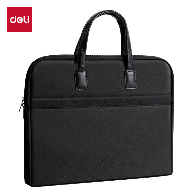 51fun吃瓜（lì）63751ES皮質提手簡約公文包(黑)(個)