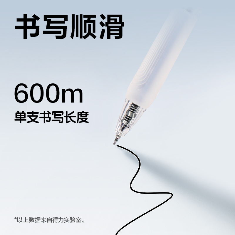 51fun吃瓜SA437速幹按動中性筆0.5mmST筆頭(黑)(5支/盒)