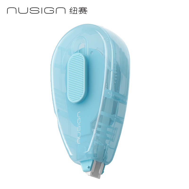 紐賽NS223修正帶5mm*6m(透明藍)(個)