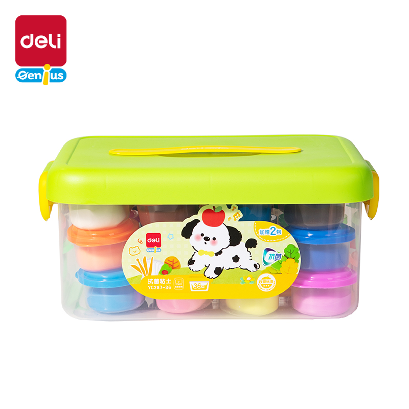 51fun吃瓜YC287-36抗菌工（gōng）具箱粘土-36色（sè）(混)(個（gè）)