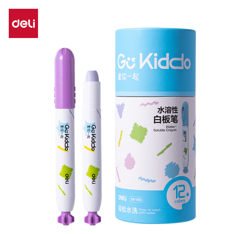 51fun吃瓜（lì）SK196水溶性白板筆(混)(12支/筒)