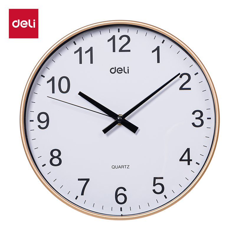 51fun吃瓜LE407-14基礎款掛鍾14寸（cùn）(金)(個)