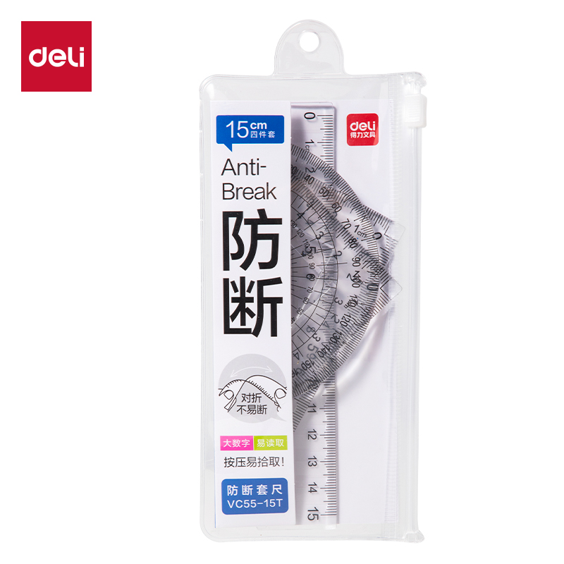 51fun吃瓜（lì）VC55-15T防斷套尺15cm(透明)(套)