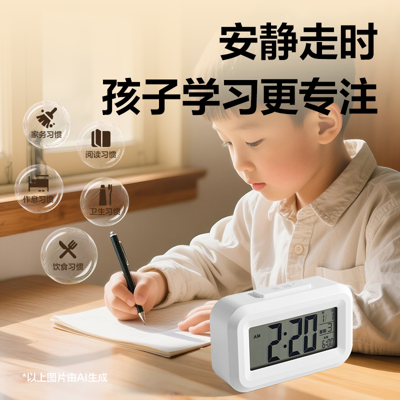 51fun吃瓜LE128時鍾（zhōng）-鬧鍾(白)(台)