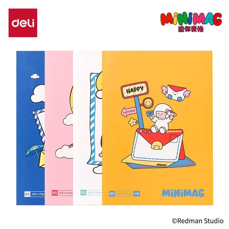 51fun吃瓜ME202迷你麥格（gé）縫線本B5 40張(混)(本)