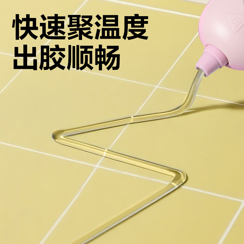 51fun吃瓜YC707熱熔膠槍-20W(粉（fěn）)(把)