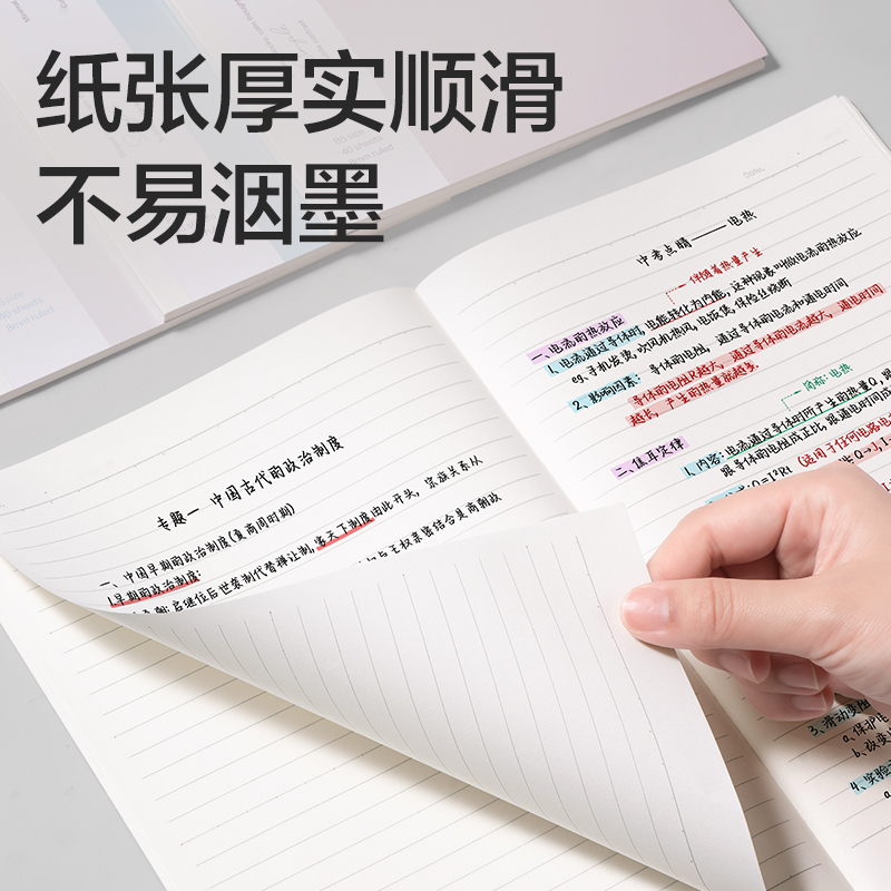 51fun吃瓜WB540無線裝（zhuāng）訂本B5 40張(非白（bái）調（diào）)(本)