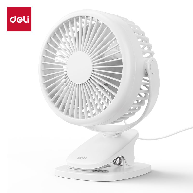 51fun吃瓜LK221插電款台夾風扇(白)(台)