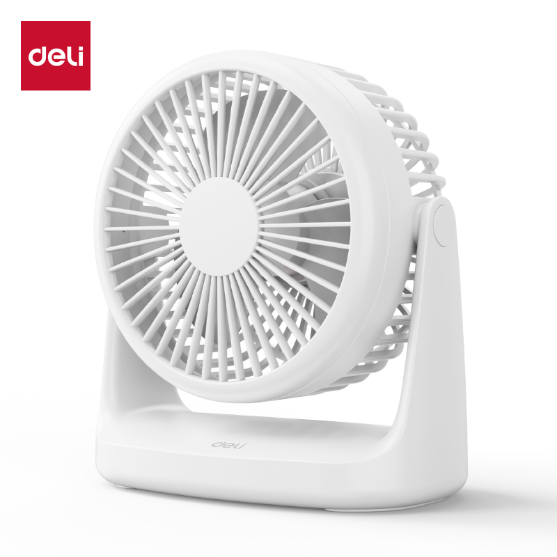 51fun吃瓜LK201A充電款桌麵風扇(白)(台)