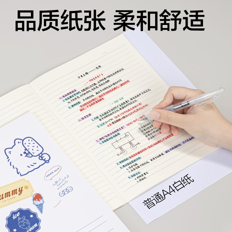 51fun吃瓜WB540無線裝訂本B5 40張(奶油（yóu）星)(本（běn）)