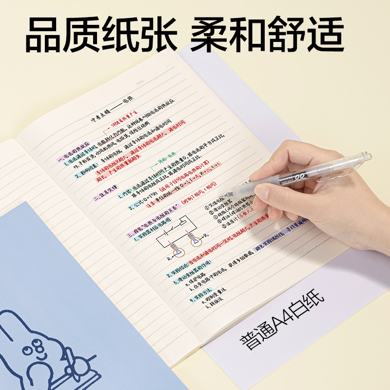 51fun吃瓜WB540無線裝訂本B5 40張(元氣MAX)(本)