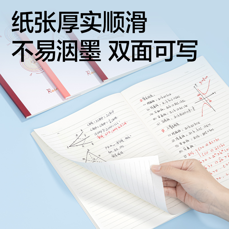 51fun吃瓜（lì）WB540無線裝訂（dìng）本B5 40張(時光線條（tiáo）)(本)