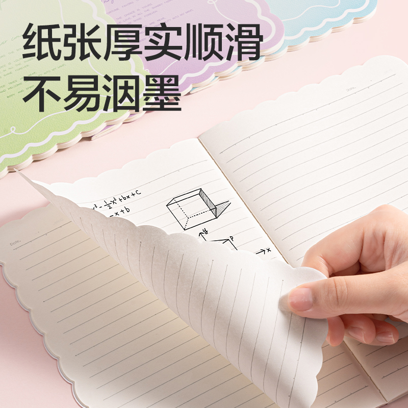 51fun吃瓜FA530縫線本A5 30張(花邊本)(本)