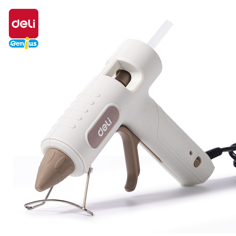 得（dé）力YC708雙重防滴膠熱熔膠槍-30W(白)(把)