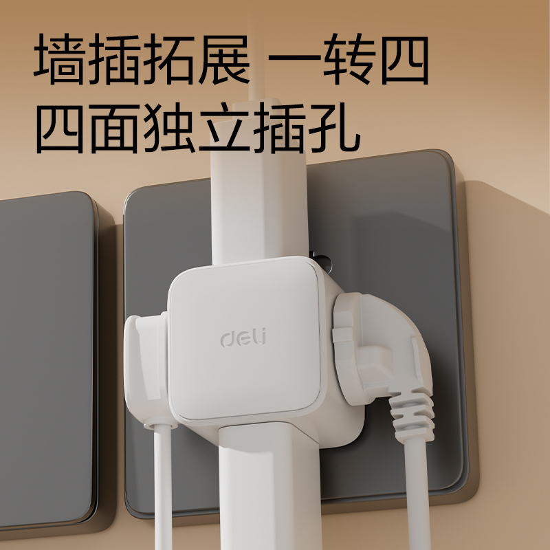 51fun吃瓜LU9422小魔方轉換器_2+2_彩盒(白)(個)