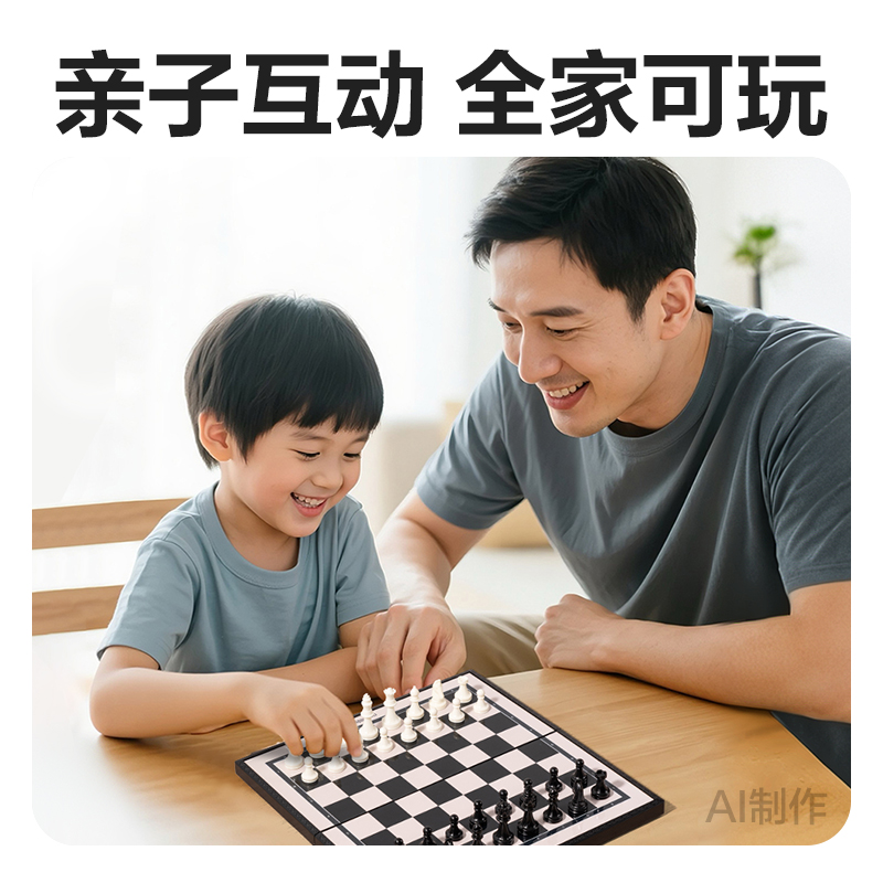 51fun吃瓜YW666-LG大號磁（cí）石國際象棋(混)(盒)
