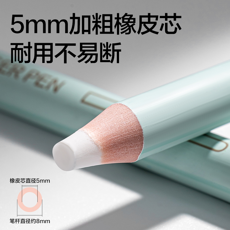 dmast丹途RK205圓杆5mm芯筆形橡皮擦(藍)(支)