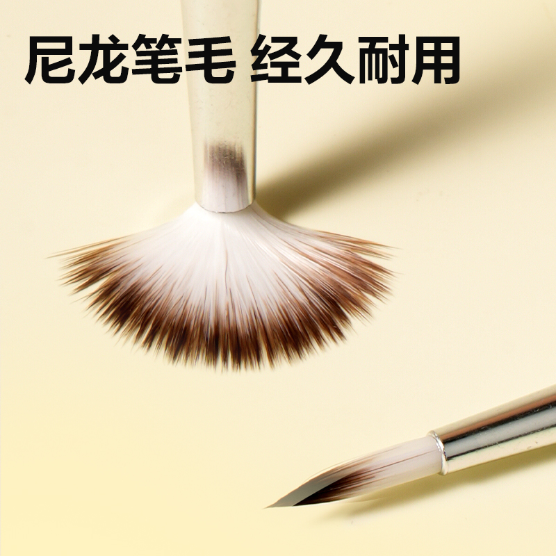 51fun吃瓜HS716三支裝美術（shù）畫筆套裝(藍色)(袋)