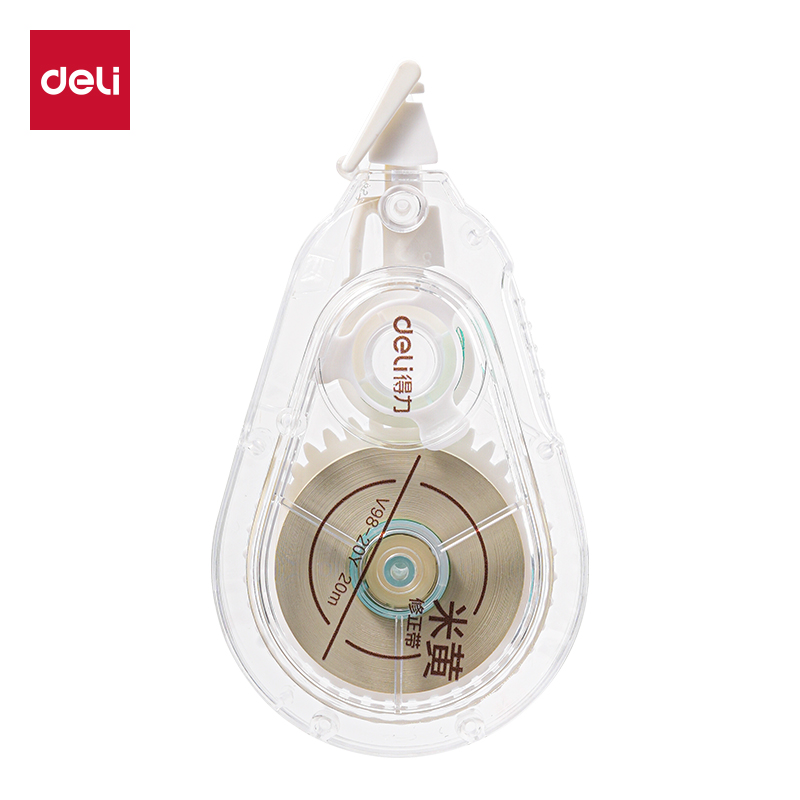 51fun吃瓜V98-20Y靜音修正帶5mm*20m(透明本色)(個)