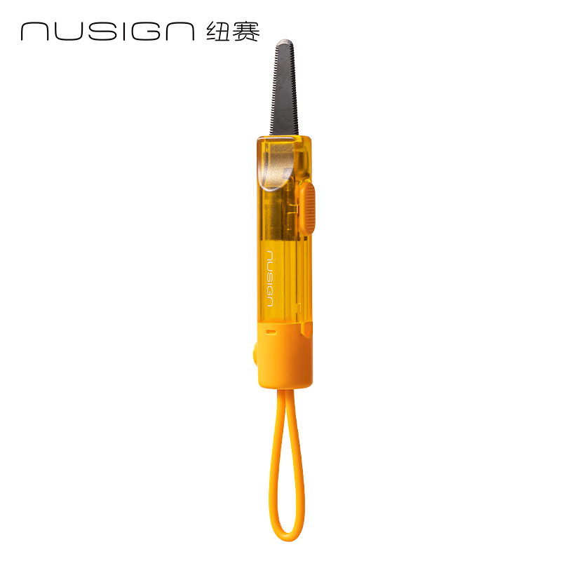 紐賽NS066-1鋸齒開箱刀(暖陽橙)(把)