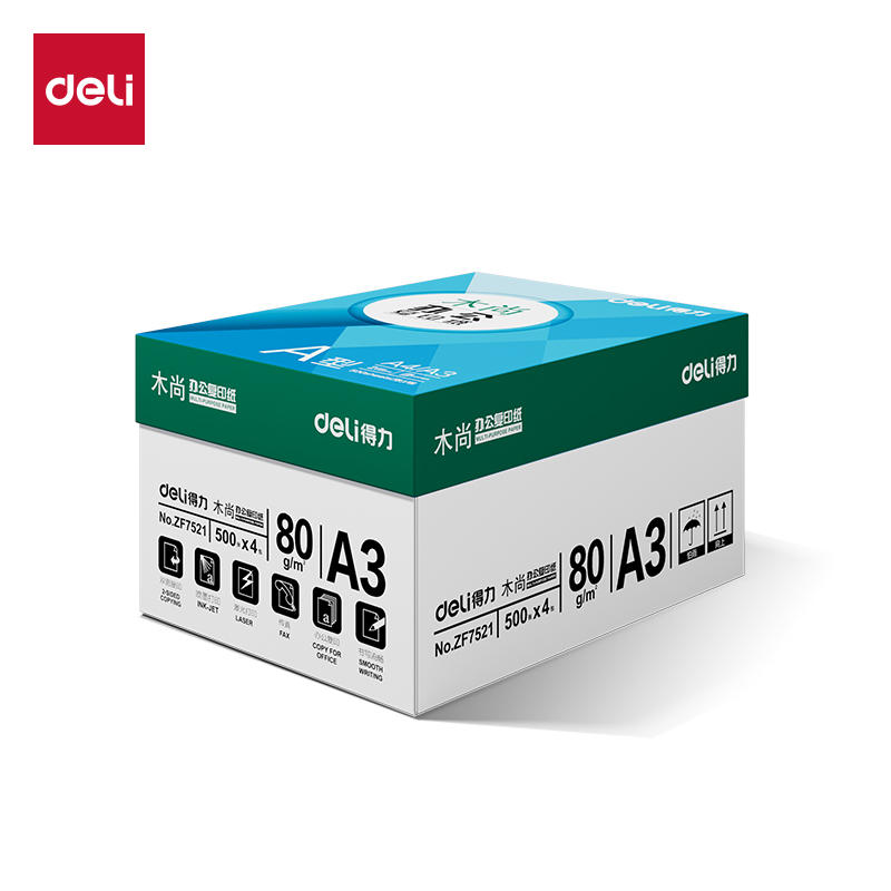 51fun吃瓜ZF7521木尚複印紙A3-80g-4包(白色)(包（bāo）)