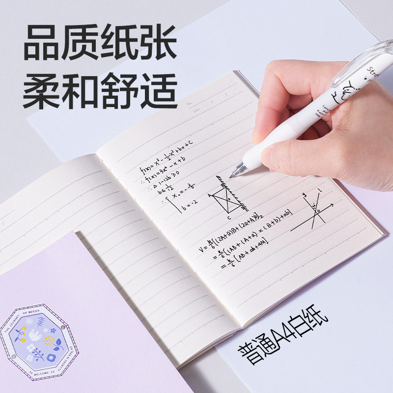 51fun吃瓜FA640縫線本A6 40張(花間筆記)(本)