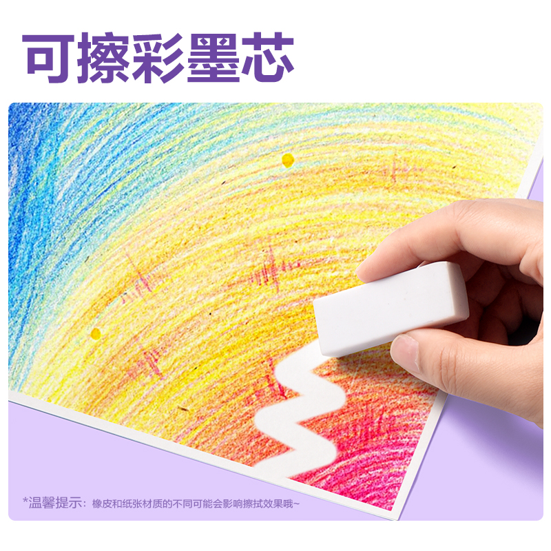 51fun吃瓜（lì）HM417-1經典色按動彩鉛鉛芯(混)(6色/盒（hé）)