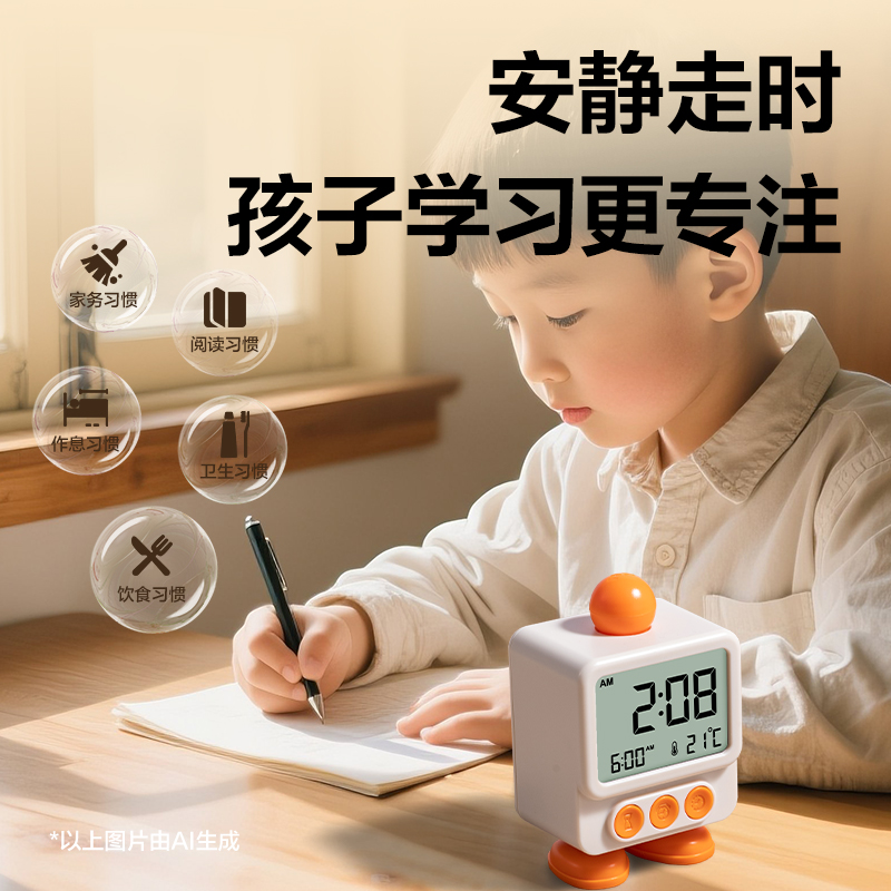 51fun吃瓜LE132時鍾-鬧鍾(黃)(台)