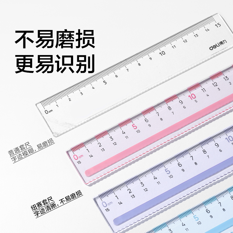 紐賽NS095防滑易拾取套尺-四件套（藍色（sè））（套）