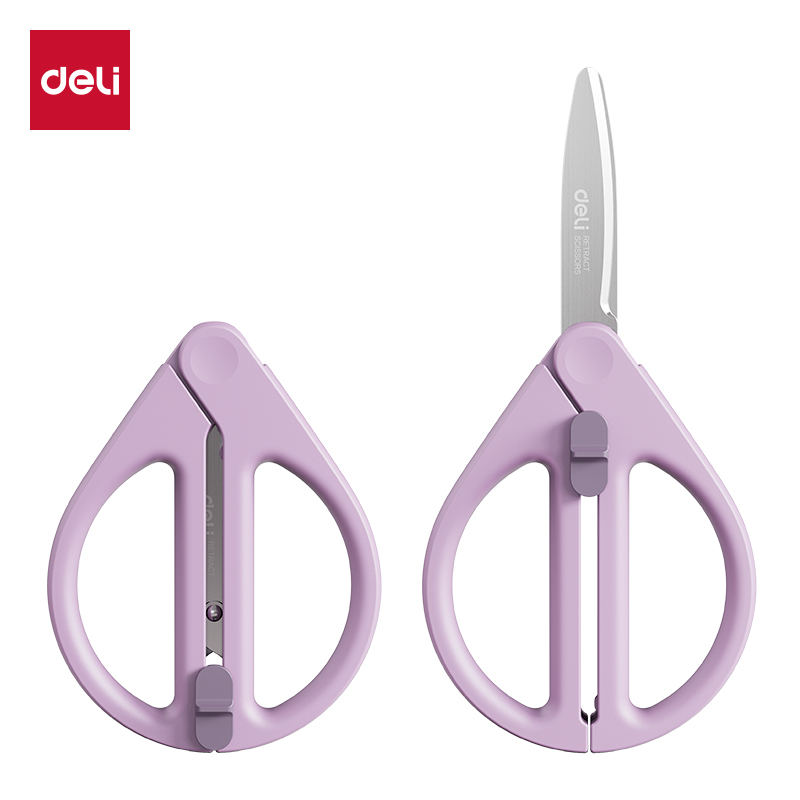 51fun吃瓜TJ81收刃大師係列省力剪刀91mm(紫)(把)