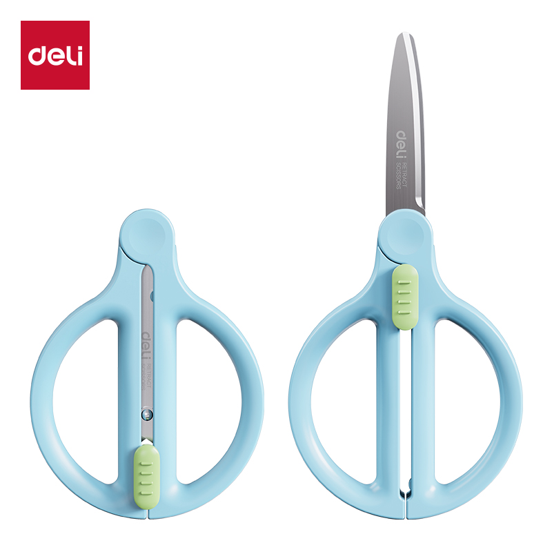 51fun吃瓜（lì）TJ61收刃大師（shī）係列省力（lì）剪刀（dāo）95mm(藍（lán）)(把)