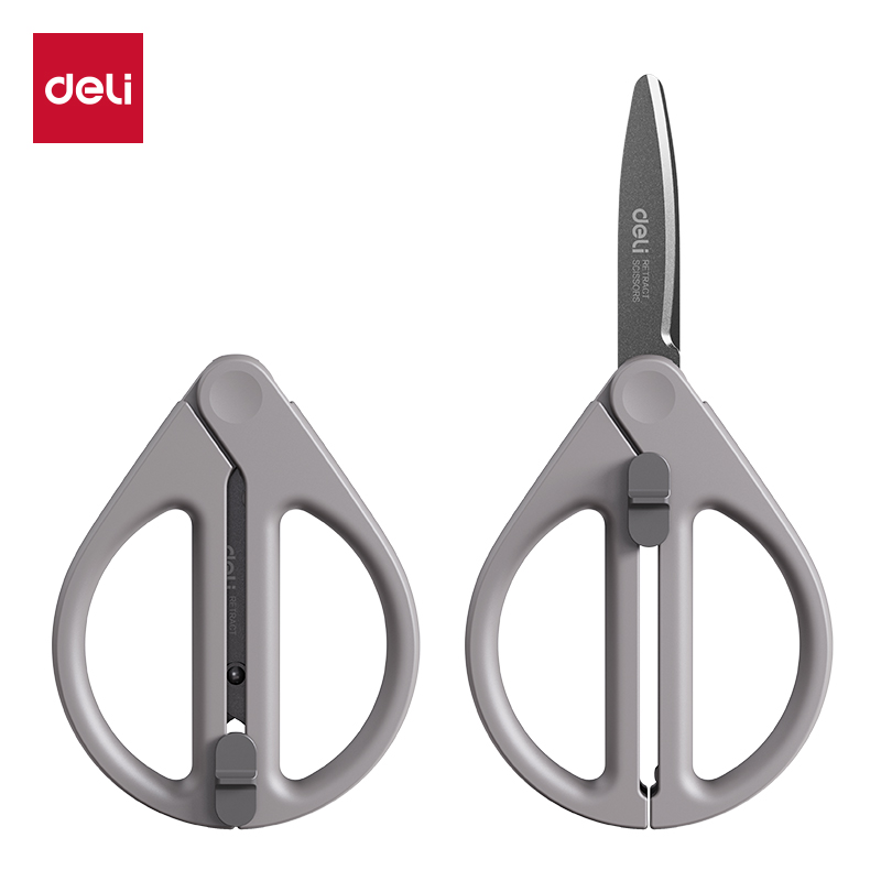得（dé）力（lì）TJ84收刃大師係（xì）列特氟龍（lóng）剪刀91mm(灰)(把)